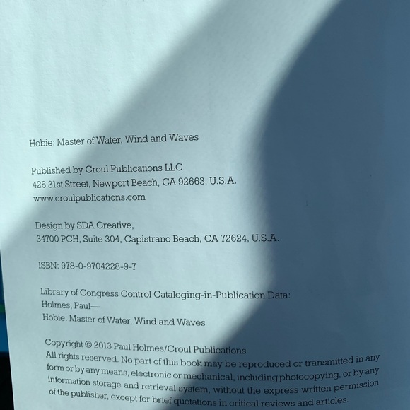 Hobie Cat Limited Edition 79/180 Collector’s Book - Picture 5 of 6